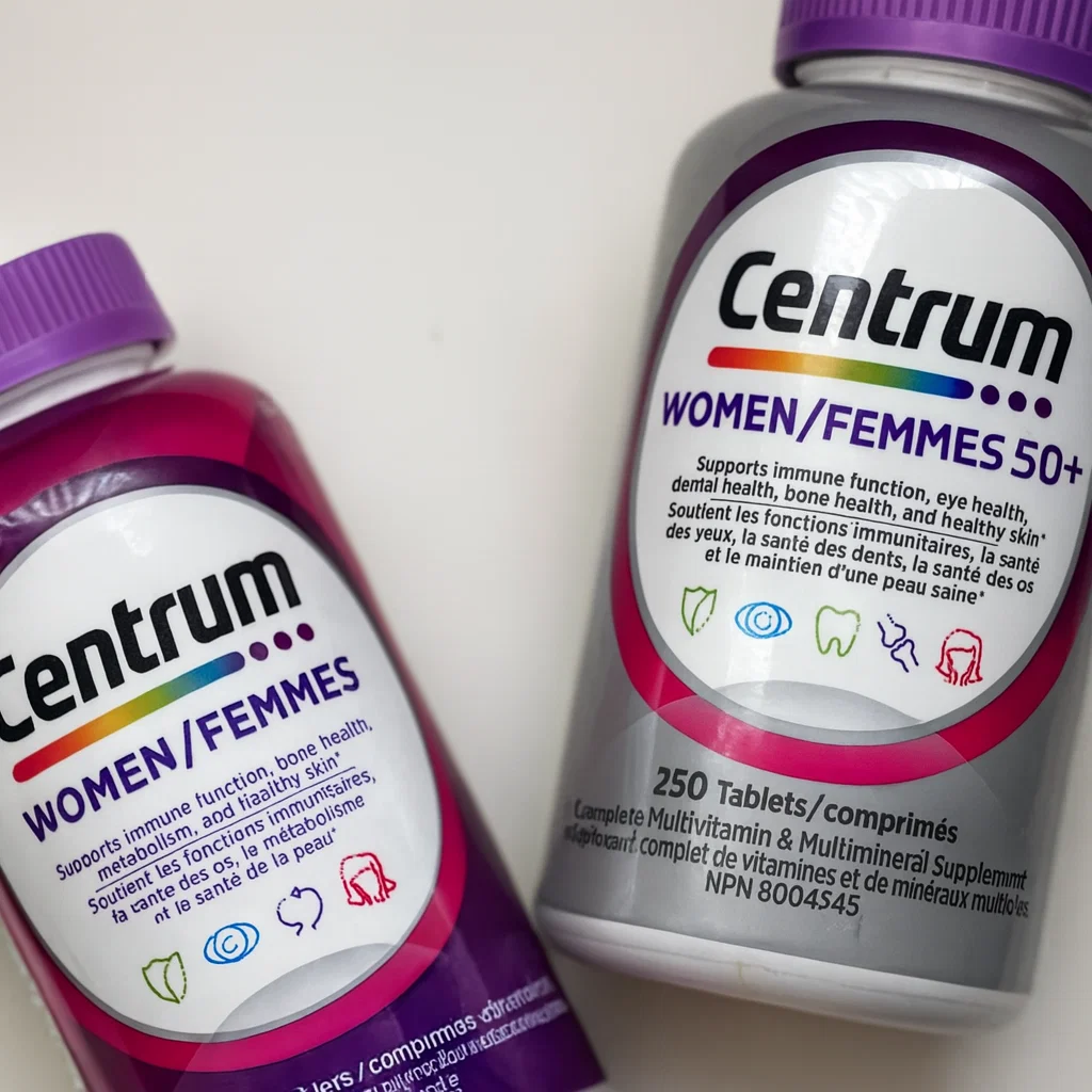 قرص مولتی ویتامین سنتروم مخصوص بانوان بالای ۵۰ سال