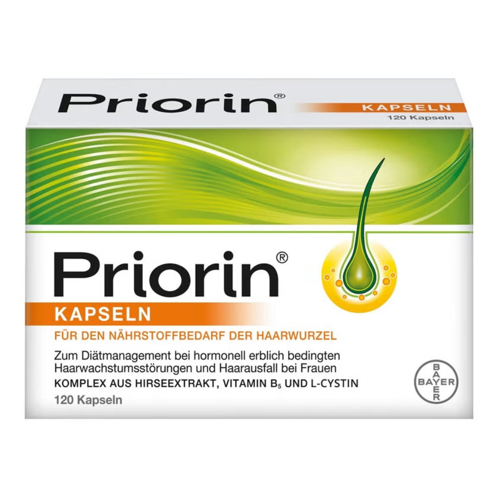 کپسول پریورین بایر (Priorin Kapseln) 120 عددی