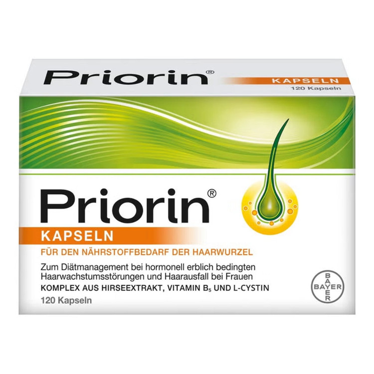 کپسول پریورین بایر (Priorin Kapseln) 120 عددی